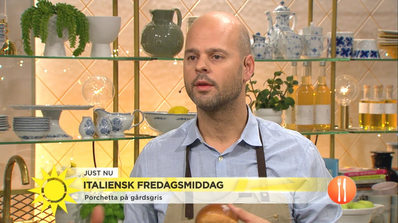Italienska  smaker till fredagsmiddagen  - Nyhetsmorgon (TV4)