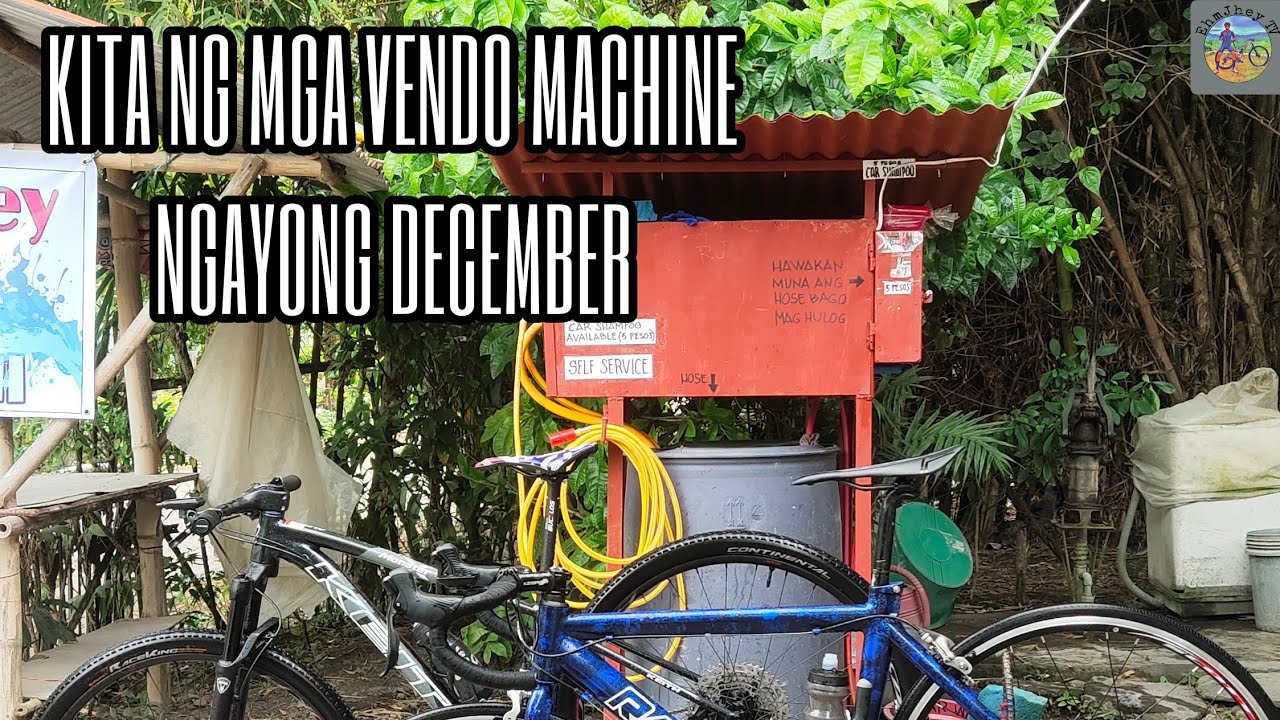KITA NG CARWASH AT TIRE INFLATOR VENDO MACHINE | EhmJhey TV