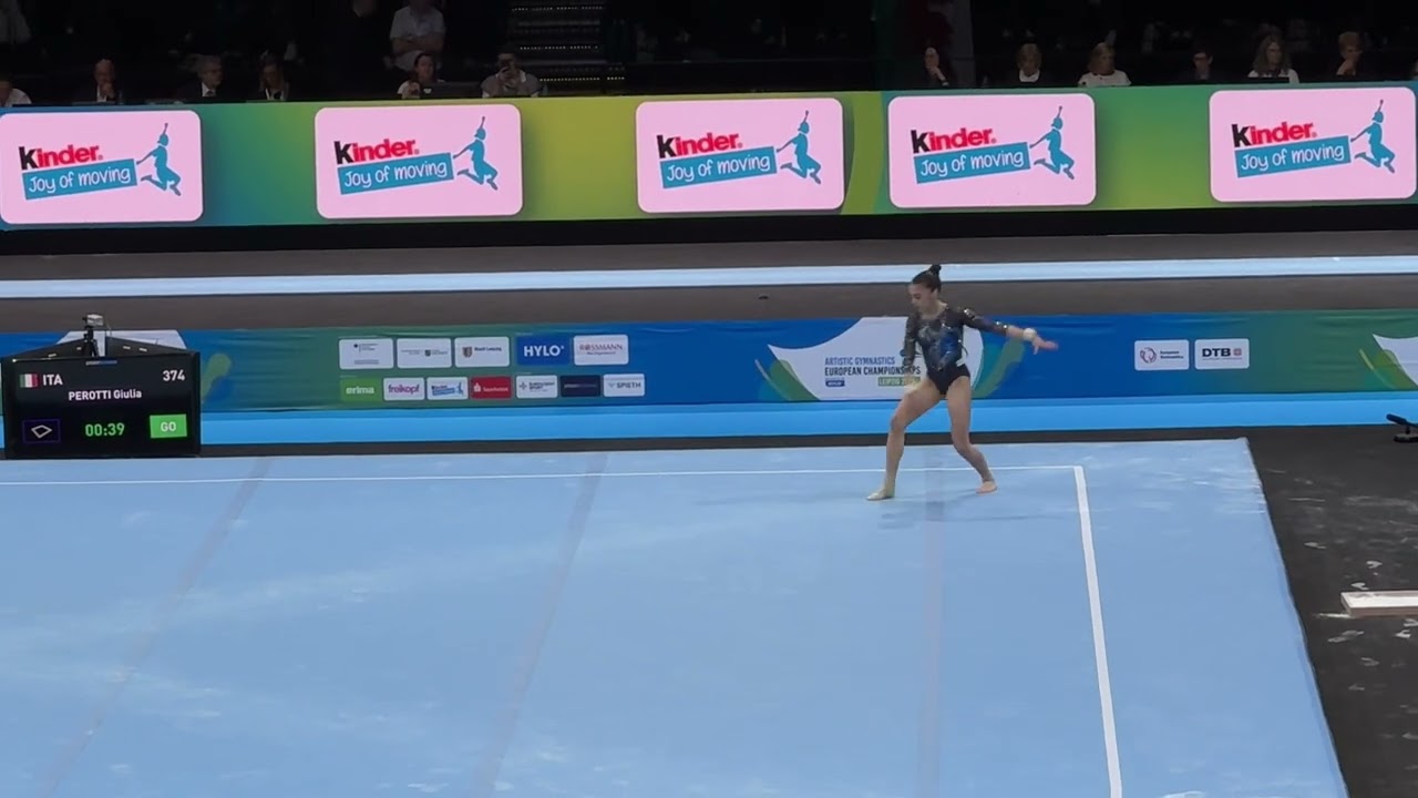 Giulia Perotti Floor qualifications - 2025 European Championships