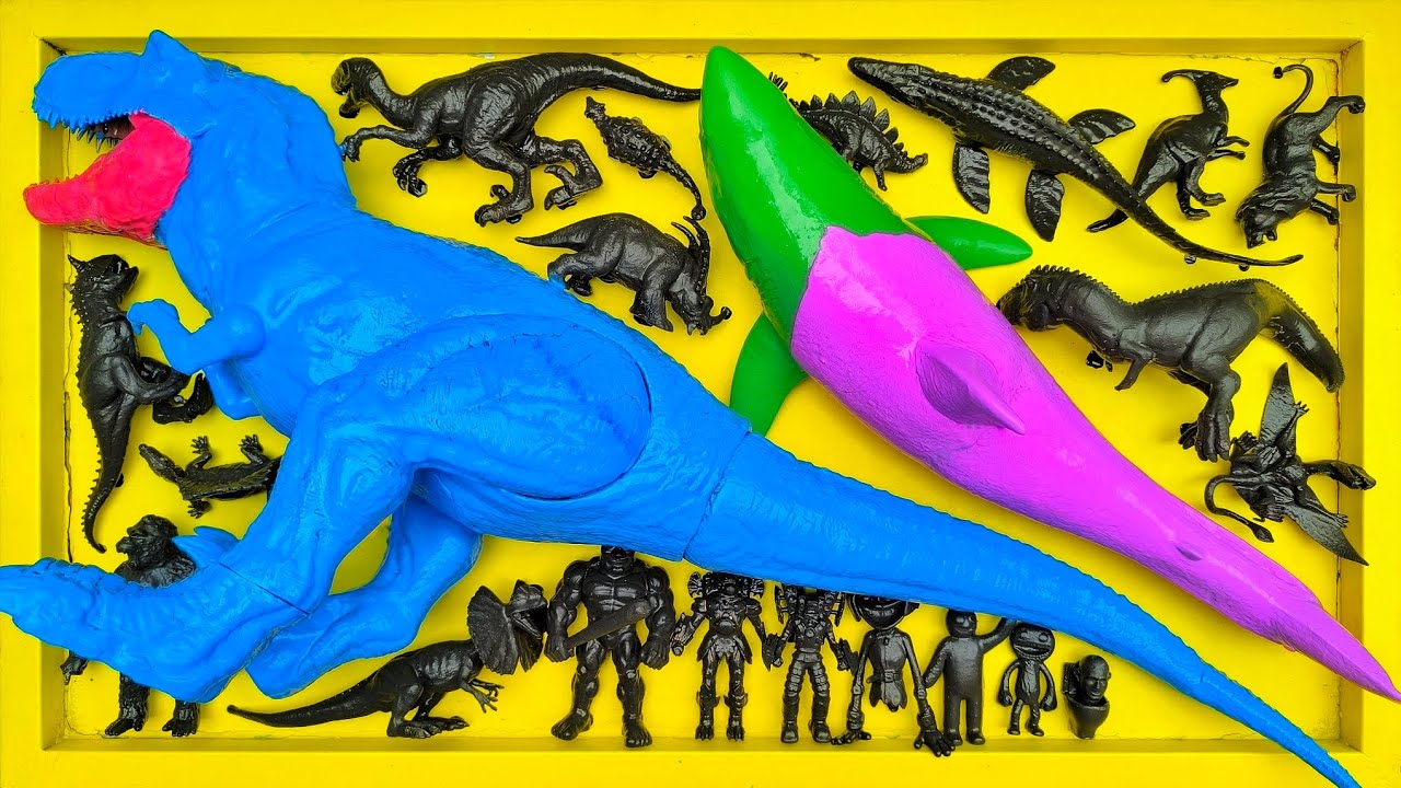 Dinosaurus Jurassic World Dominion: T-rex/ Brachiosaurus/ Skibidi/ Spider-Man/ KingKong/ KingGidorah