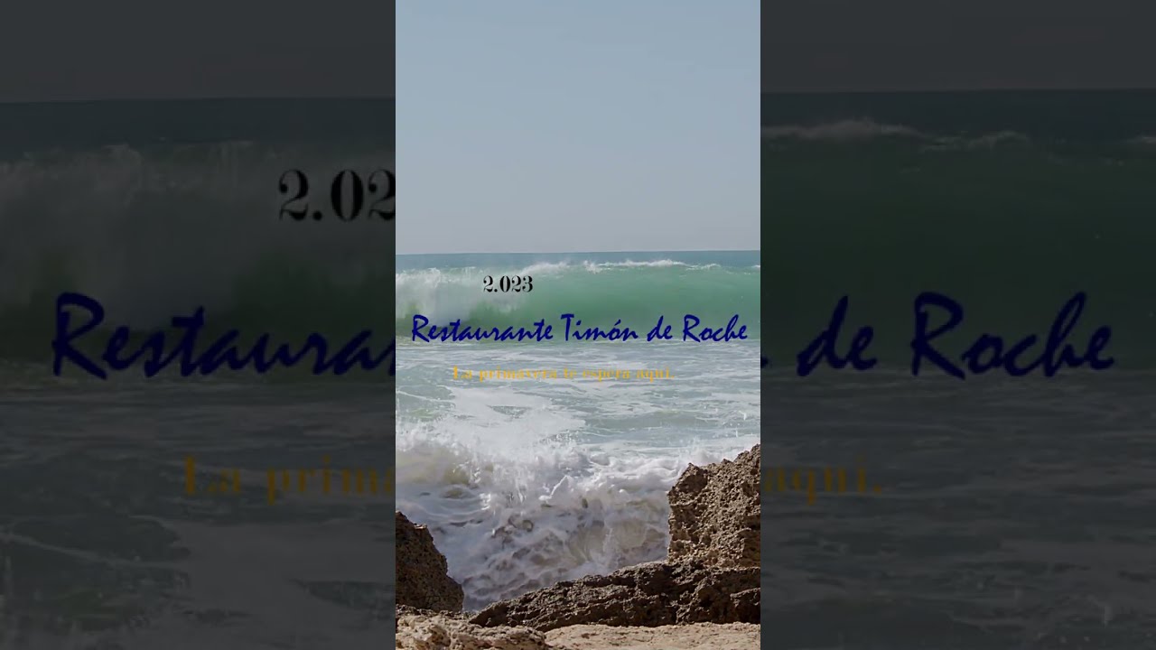 Restaurante Tim&oacute;n de  Roche. Conil de la Frontera. C&aacute;diz. Dron andaluz. Promoci&oacute;n empresarial.