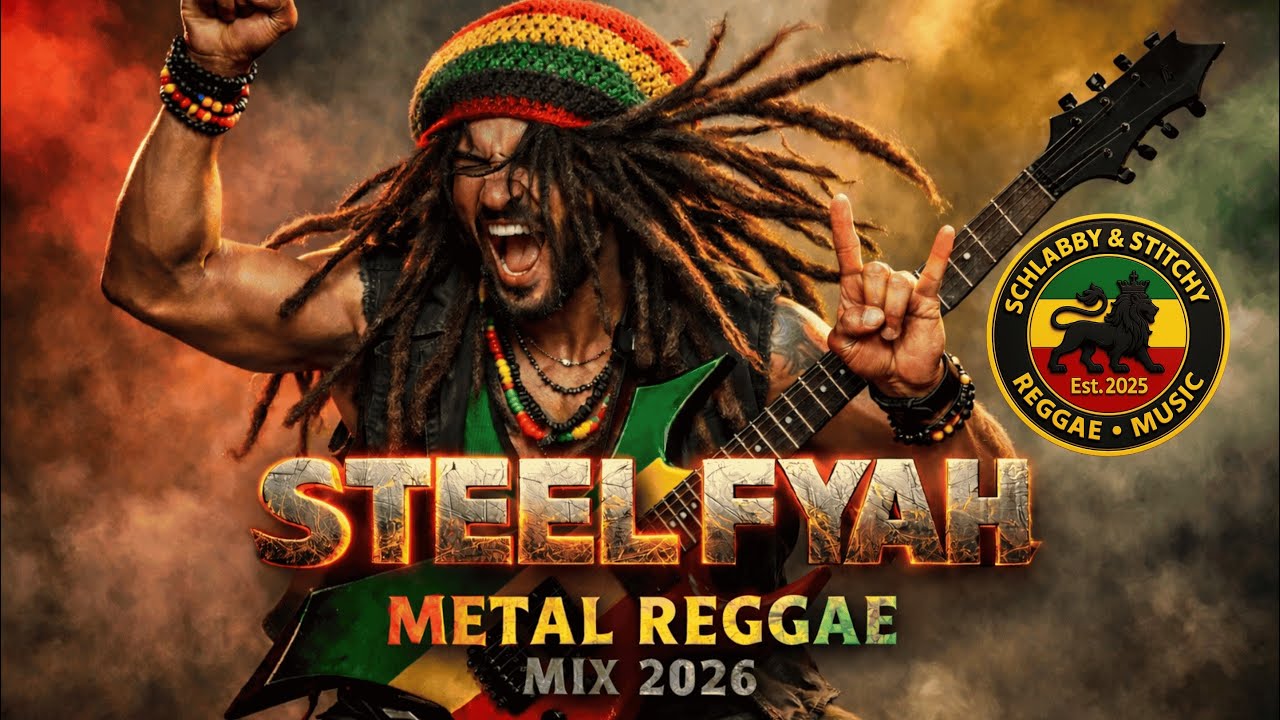 🔴🟡🟢Steel Fyah – Metal Reggae Mix 2026 🔥🦁🎸