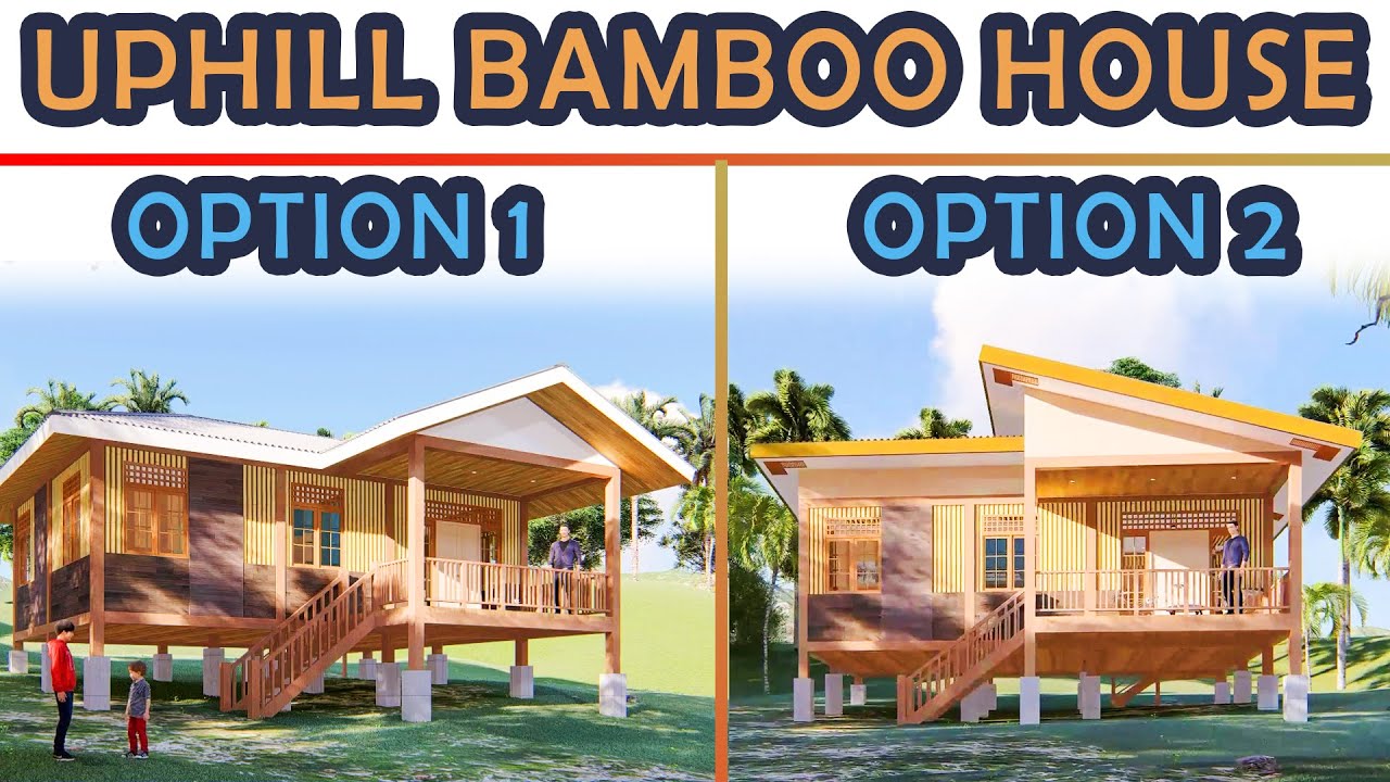 LOW BUDGET HOUSE: Modern Bamboo House (72 sq. m.)