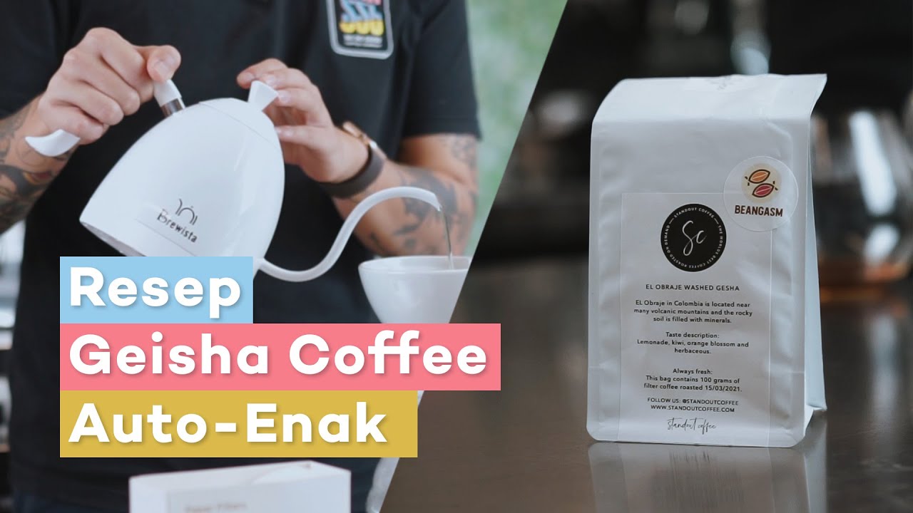 Resep kopi Washed-Geisha auto enak!