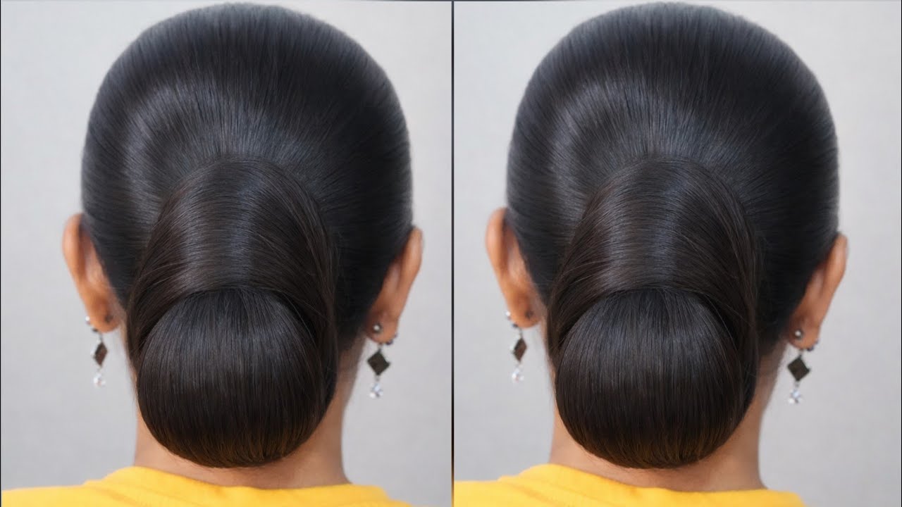 5 Seconds to a Perfect Claw Clip Bun for Long Hair