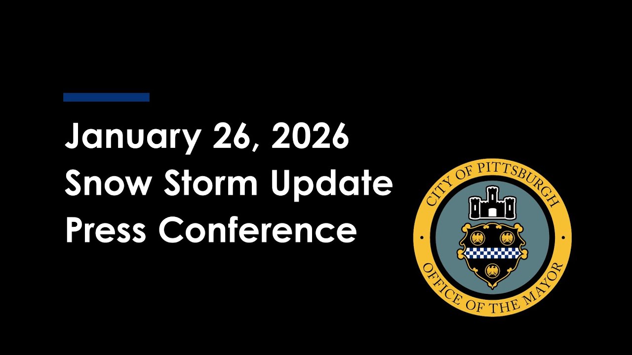Snow Storm Update Press Conference - 1/26/26