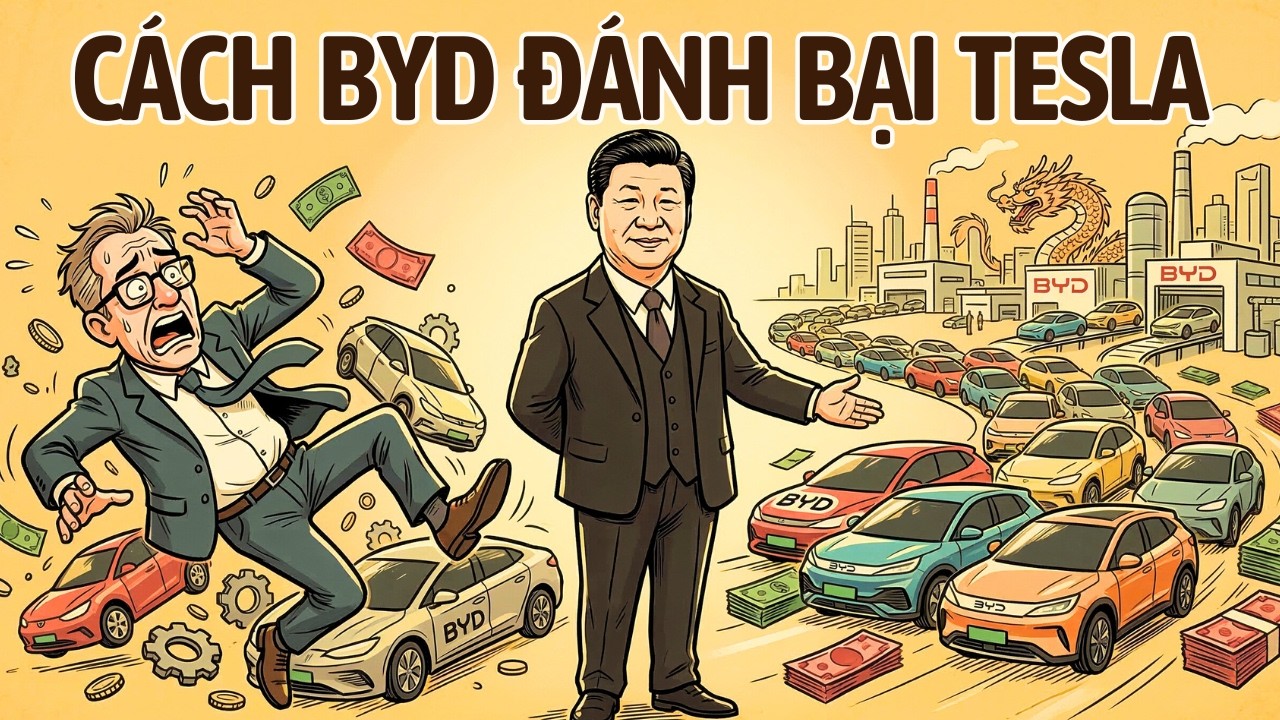 Trung Quốc Đã Xây Dựng Gã Khổng Lồ Xe Điện BYD Như Thế Nào?