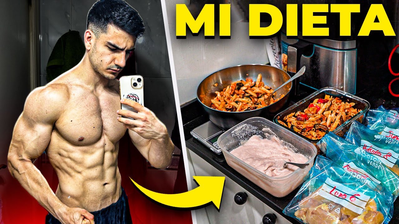 UN DÍA EN MI DIETA + MEAL PREP (FINAL DEFINICIÓN)