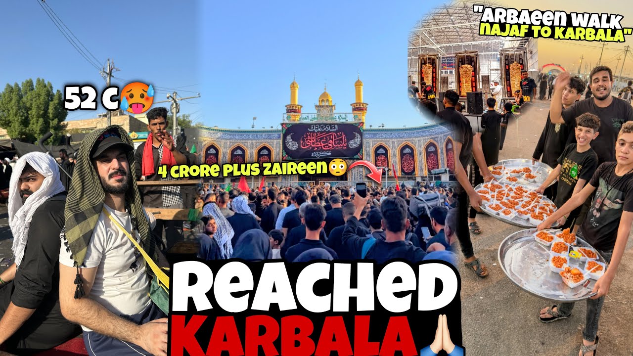 The Most Incredible Hospitality in the World ! Arbaeen walk Najaf to karbala day 3