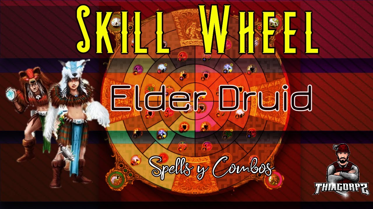 🔥 SKILL WHEEL ELDER DRUID | EXPLICACIONES DE SPELLS FINALES Y MEJORES PASIVAS | Tibia