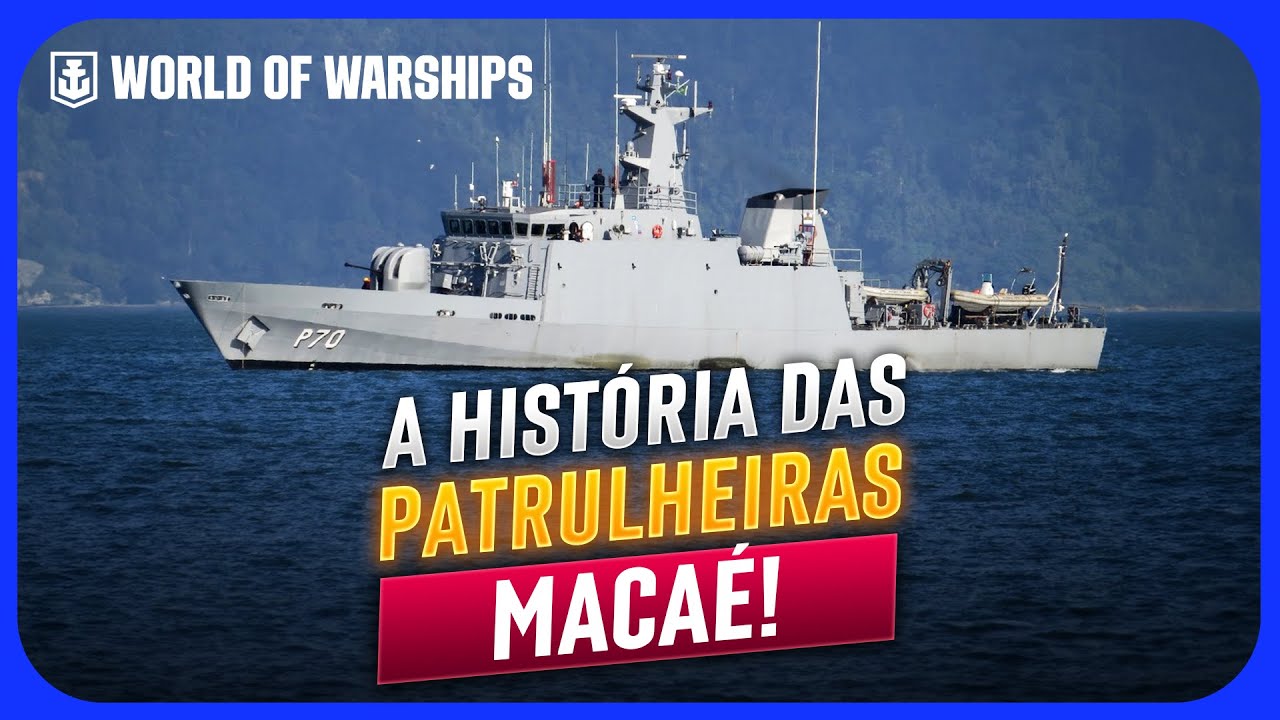 CONHEÇA AGORA a HISTÓRIA das MODERNAS PATRULHEIRAS BRASILEIRAS da CLASSE MACAÉ!