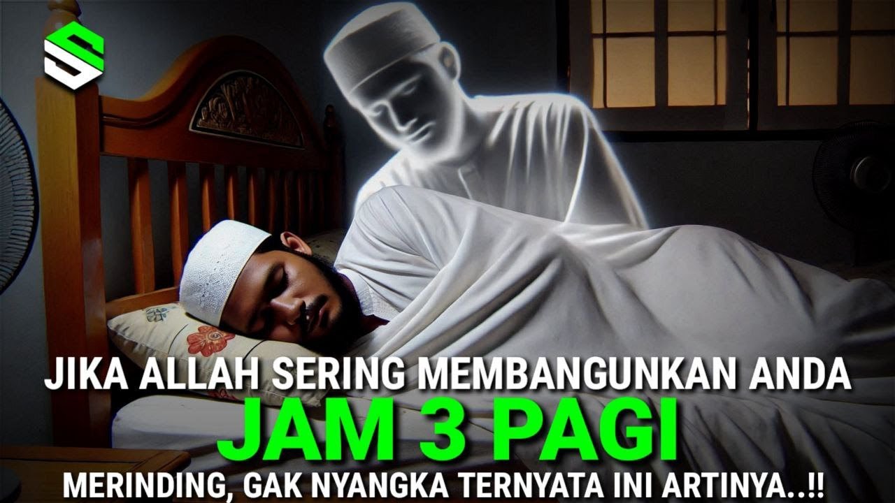 MERINDING !! Inilah 9 Arti Jika Allah Sering Membangunkan Anda Jam 3 Pagi, Wajib Tahajud