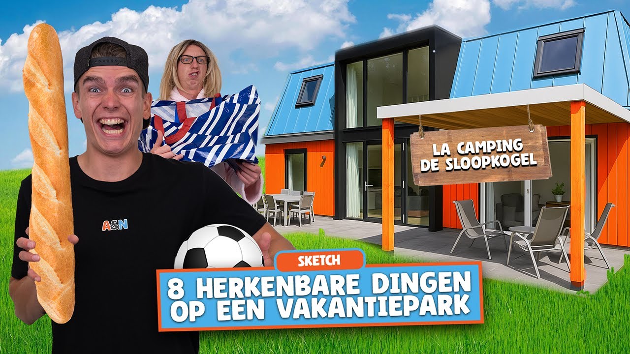8 HERKENBARE DINGEN OP EEN VAKANTIEPARK! - Addo & Nick Comedy Sketch