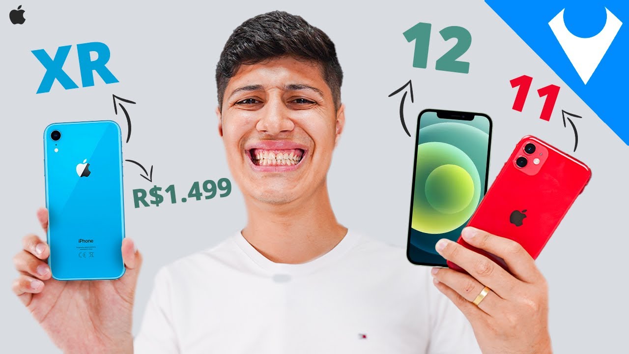 Qual MELHOR? iPhone XR vs iPhone 11 vs iPhone 12 para COMPRAR em 2024?