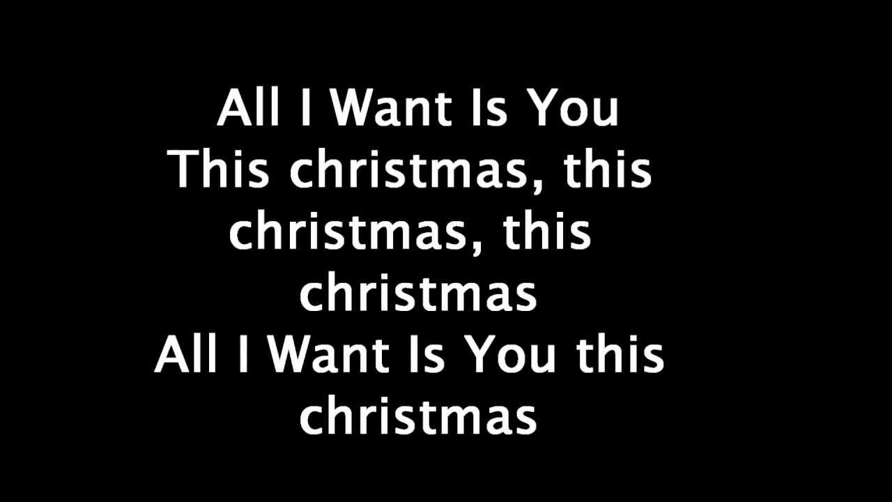 Justin Bieber - All I Want Is You  (Lyrics) HD