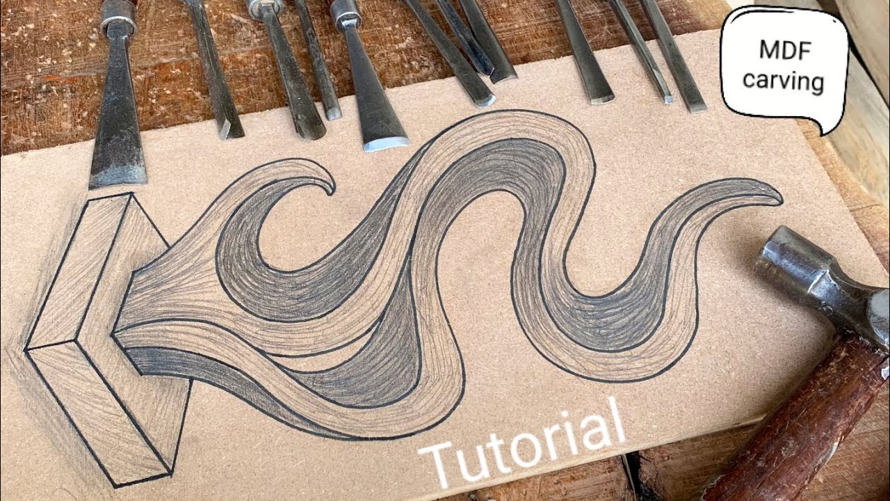 Mastering wood carving handmade tools