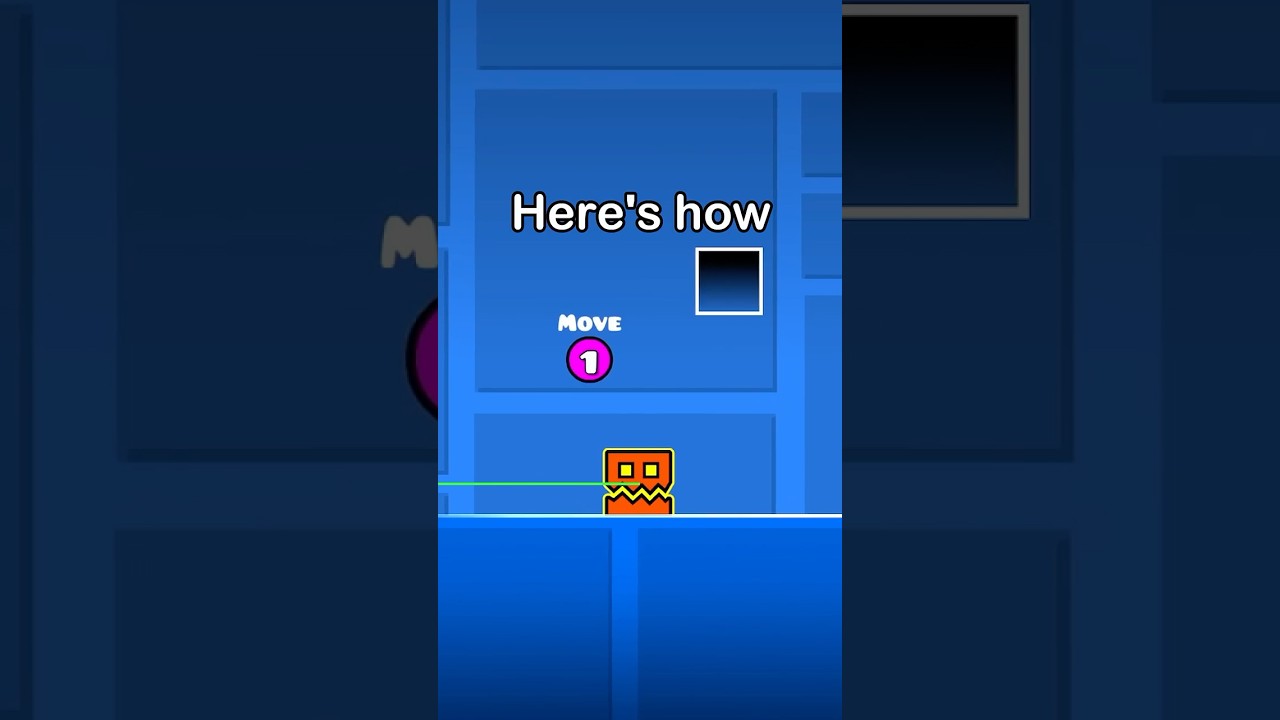 Как использовать триггеры перемещения в Geometry Dash