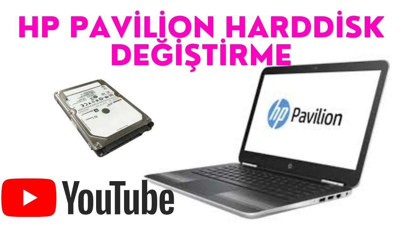 Замена жесткого диска ноутбука HP Pavilion, установка Windows 10, ноутбук HP 15