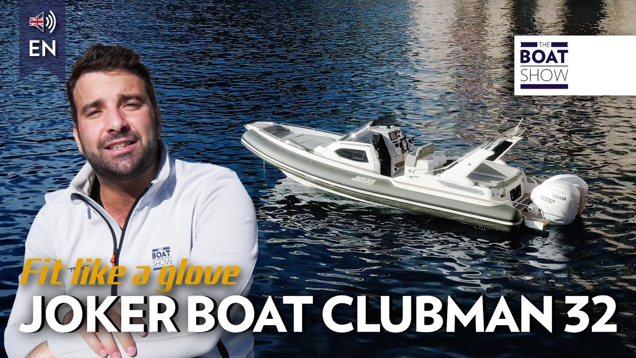 [ENG] JOKER BOAT CLUBMAN 32 - Rib Boat Review - The Boat Show