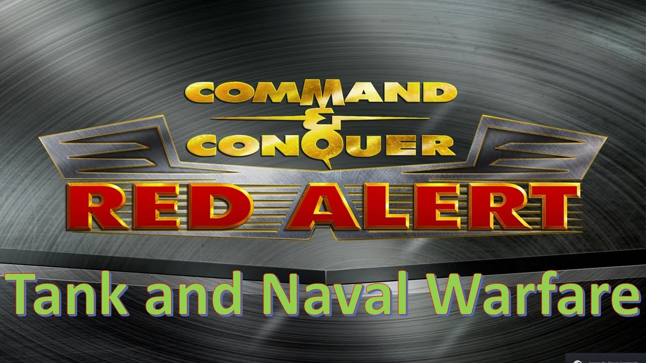 Command and Conquer Red Alert Remastered 1v1 (Tank and Naval Warfare)