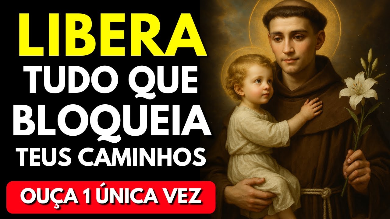 Oração de Santo Antônio QUEBRA SEU BLOQUEIO FINANCEIRO!