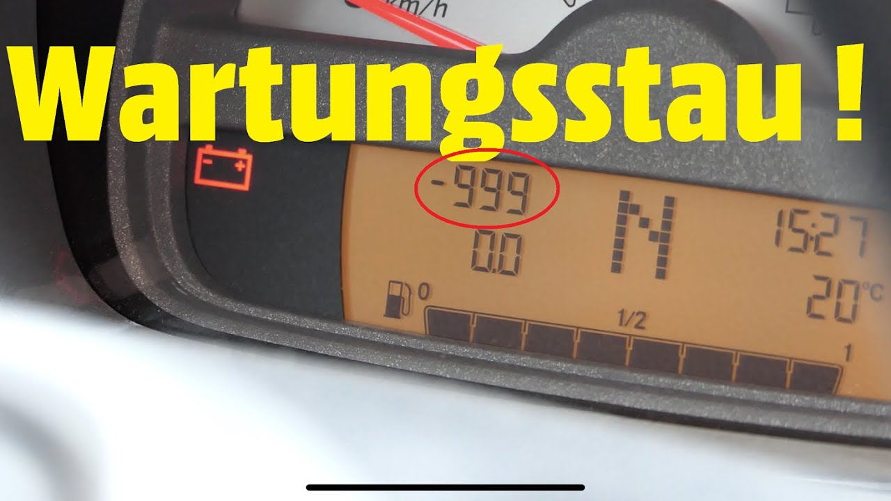 Inspektion bei einem Smart fortwo 451 durchführen