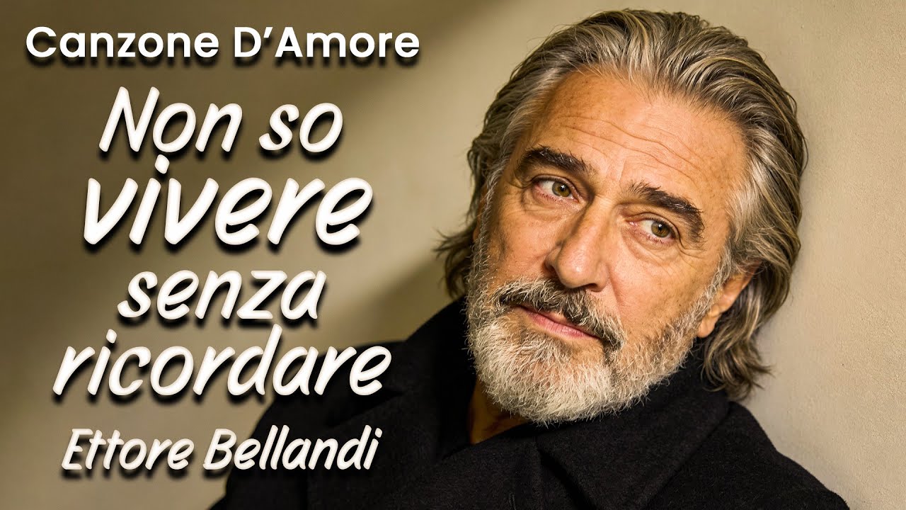 😔 Una canzone quando ricordare diventa l’unico modo 🎵 “Non So Vivere Senza Ricordare” – Ettore B.