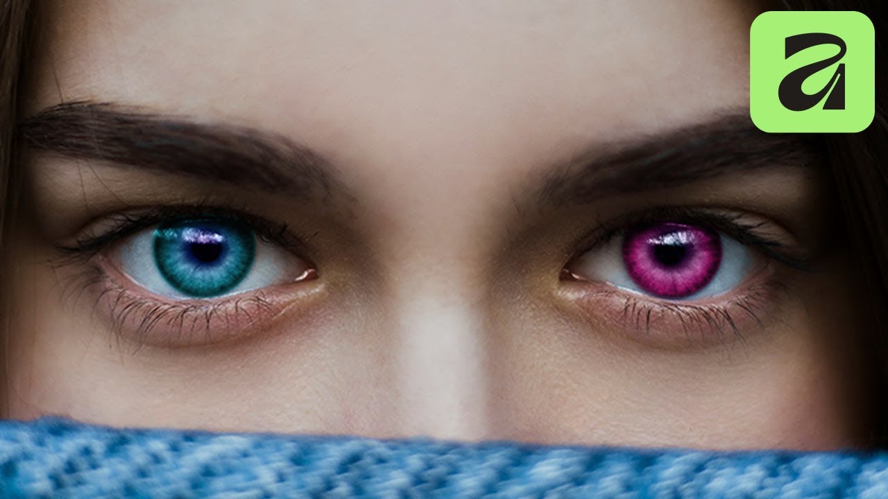 Change Eye Color in Affinity — Beginner Tutorial