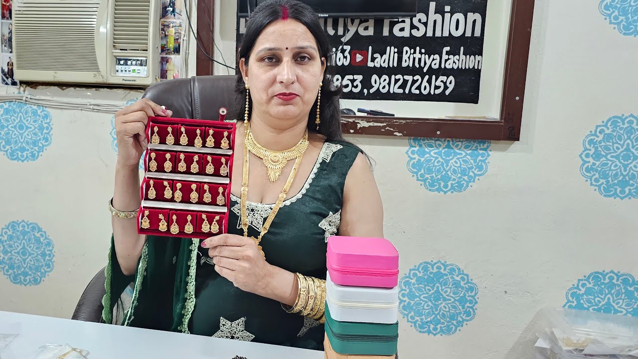 big dhamaka 1gram 5gram gold jewellery new collection booking no 9817127853 💯 👌