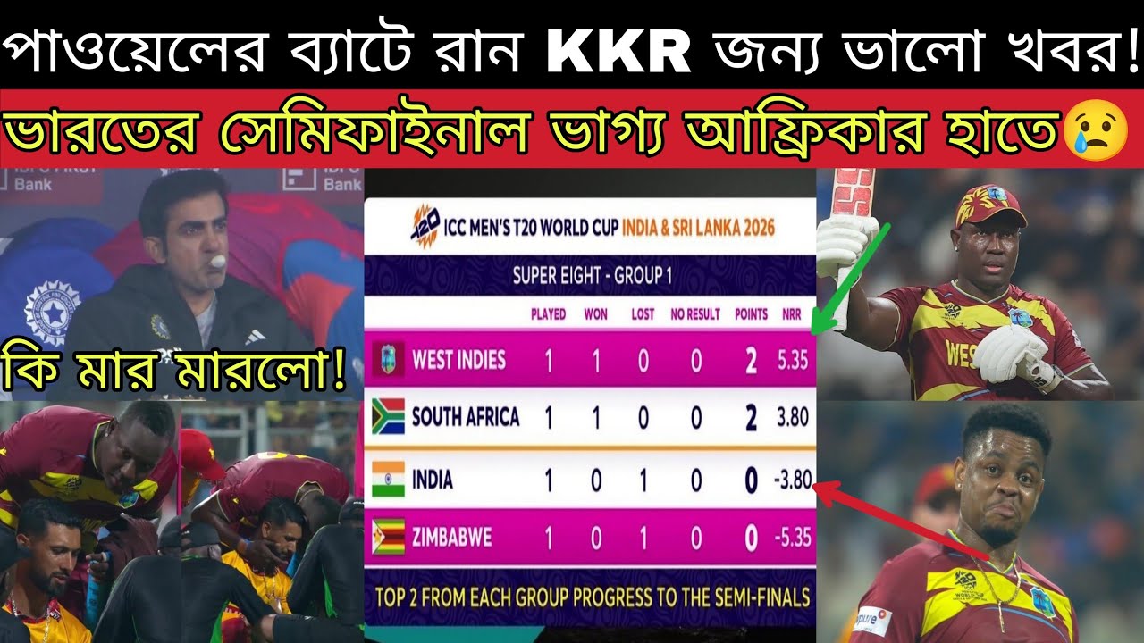 পাওয়েল পাওয়ার শিমরনের ঝড়ে উড়ে গেলো জিম্বাবুয়ে🥵107 রানে West Indies জিতলো😮 চাপ হয়ে গেলো ভারতের🤕