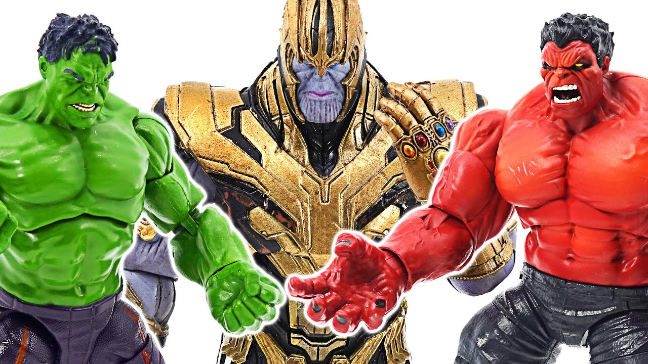 レッドハルク、サノスVSガーディアンズ・オブ・ギャラクシー、ハルクの戦い! | ドゥドゥポップトイ