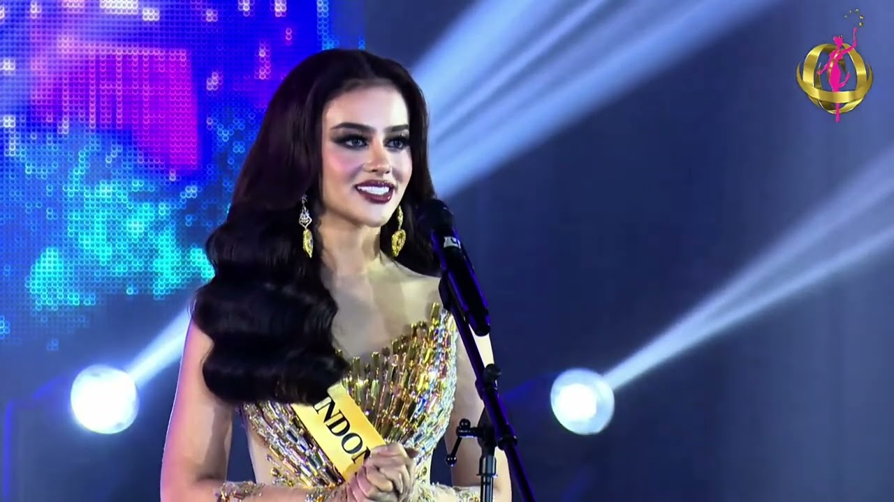 Angel Planet International - Olla Levina's Sustainability Speech during Miss Planet International
