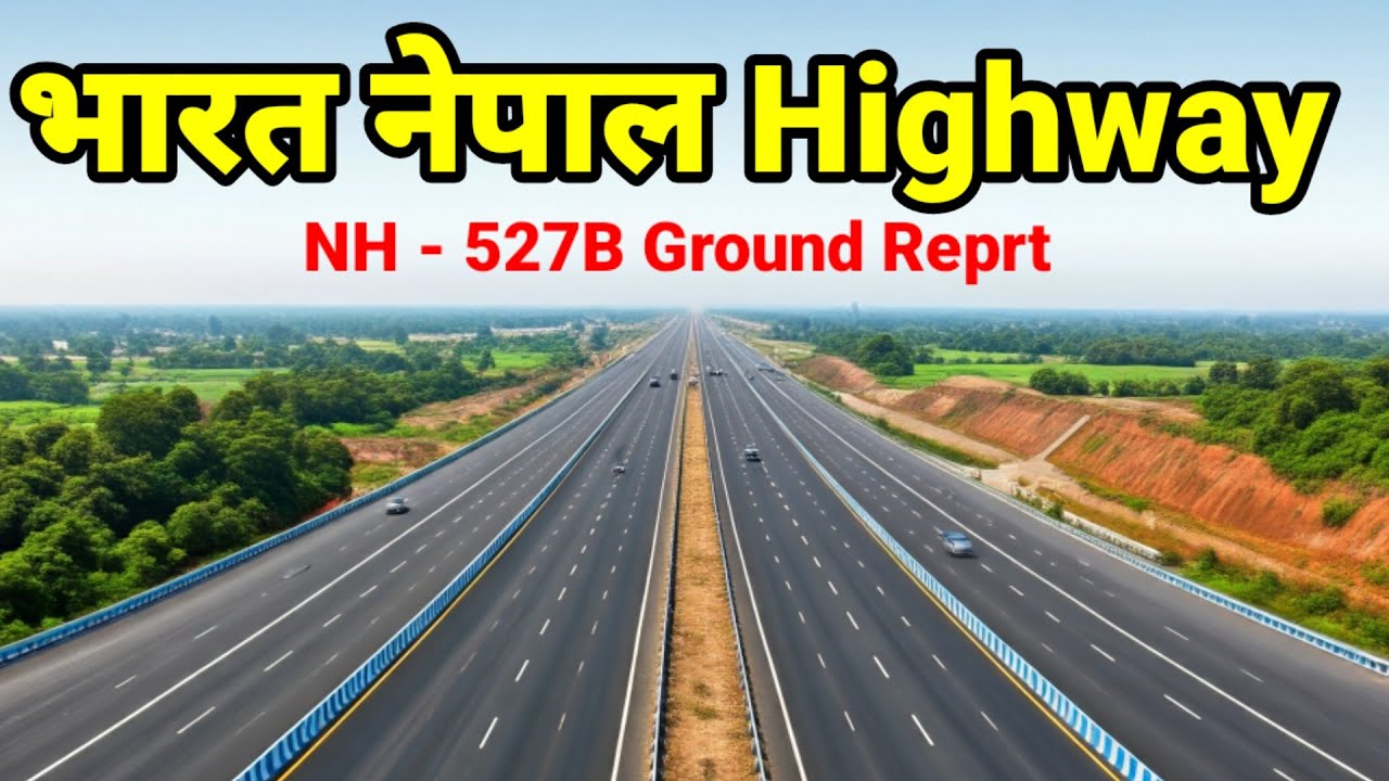 India Nepal Nation Highway Alias Darbhanga Jaynagar NH - 527B GR From Darbhanga Airport @AIP