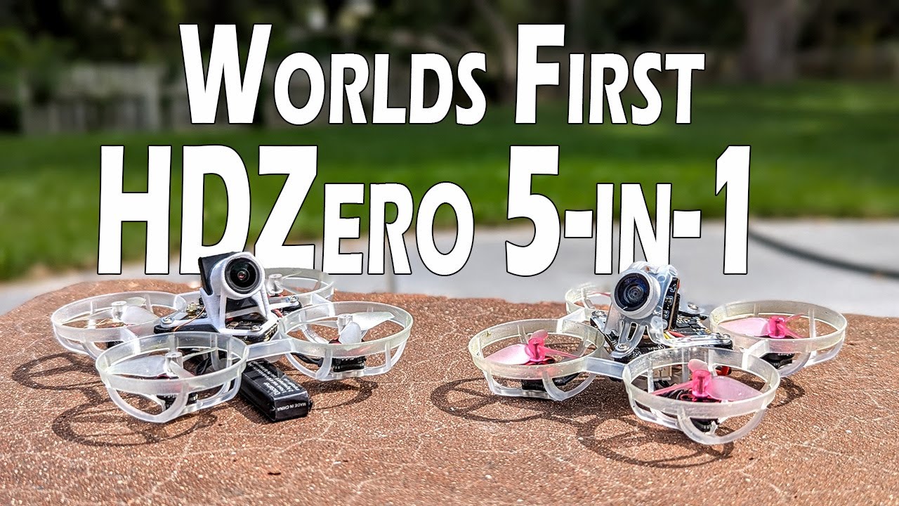 Mobula6 Race HD & Mobula6 FreeStyle HD // HDzero 1S AIO // Lux camera hits the market