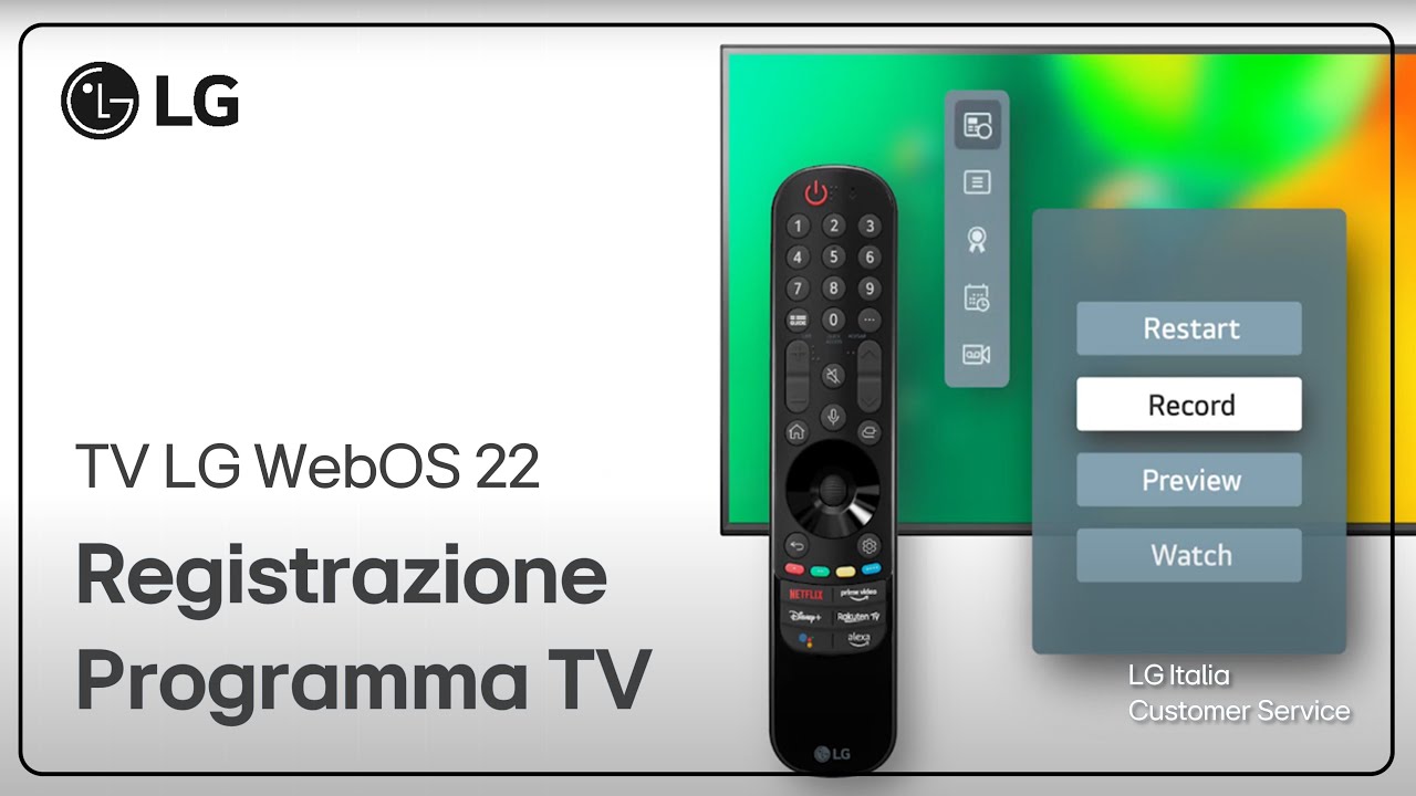 LG телевизор | Как записывать телепередачи на Smart TV - WebOS 22