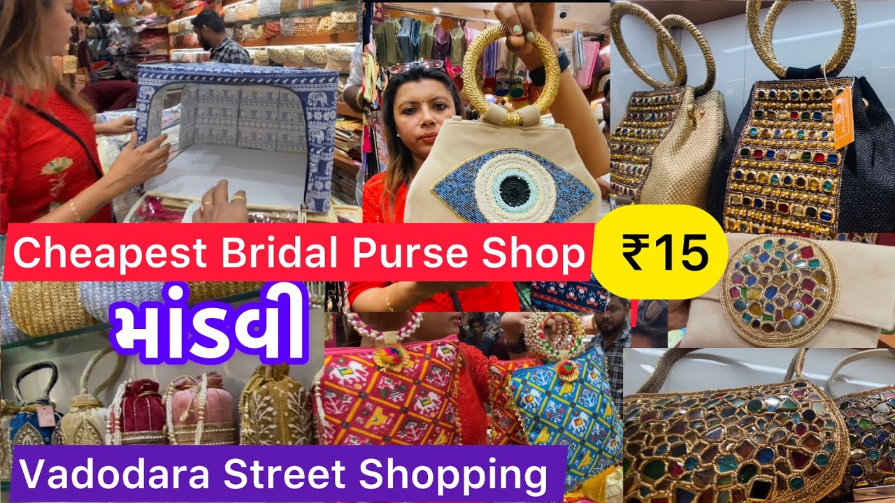 ₹15😱Wholesale Shop 👜Vadodara Street Shopping | Mandvi | NK Creations