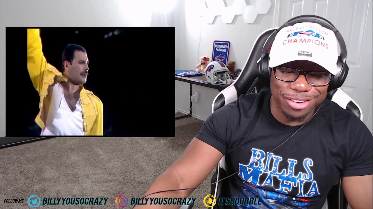 Queen - Under pressure (Live at Wembley) REACTION!