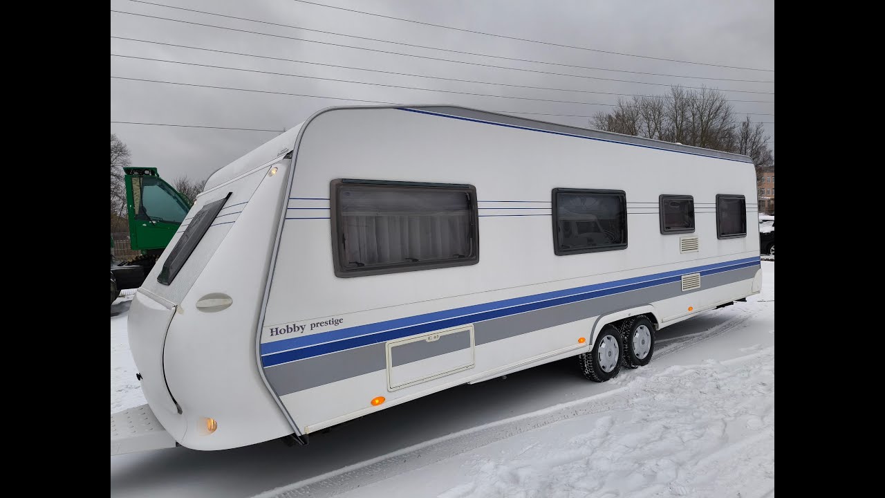 Двуосный автодом из Норвегии Hobby Prestige на 7 спальных мест