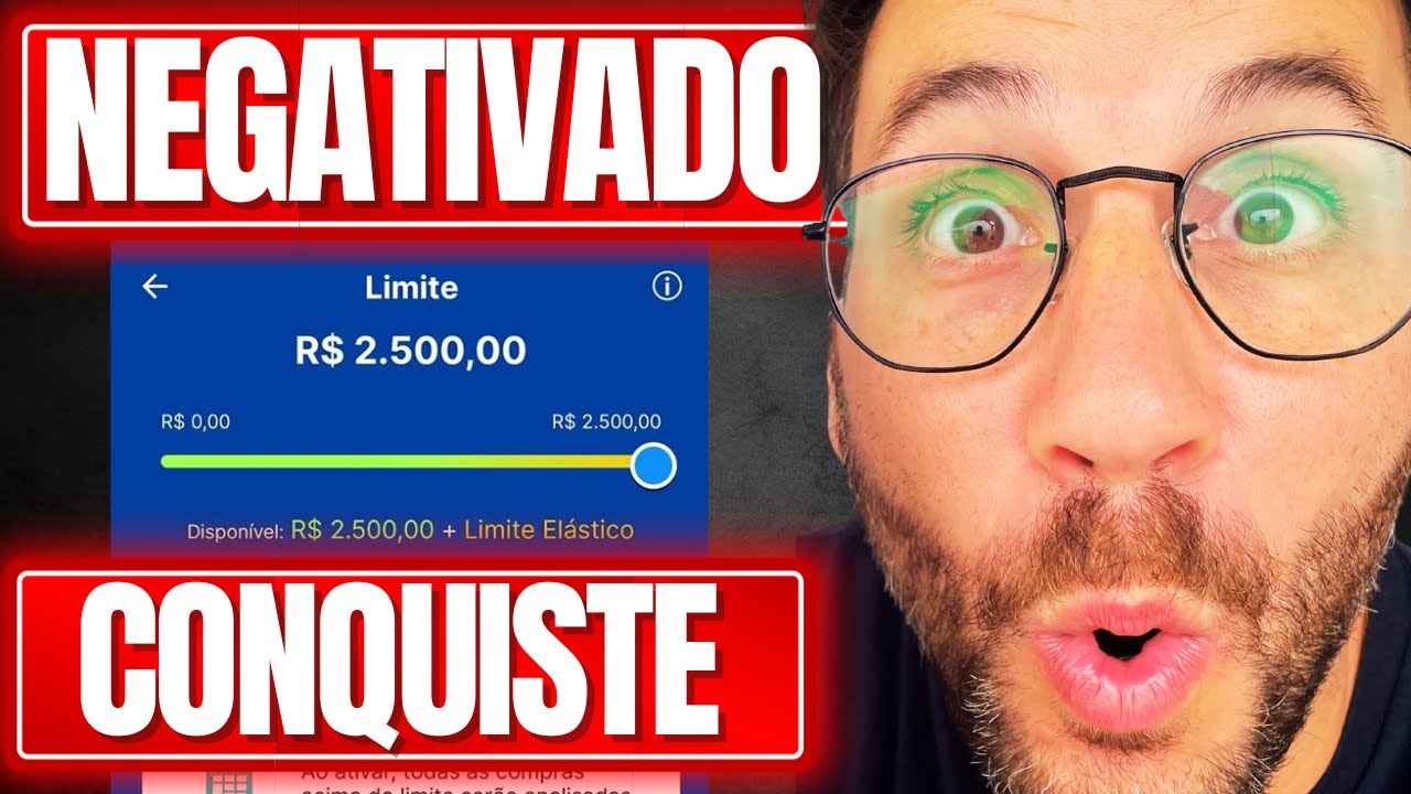 CART&Atilde;O de CR&Eacute;DITO para NEGATIVADO! Conquiste o Seu AGORA (Passo a Passo de Aprova&ccedil;&atilde;o!)