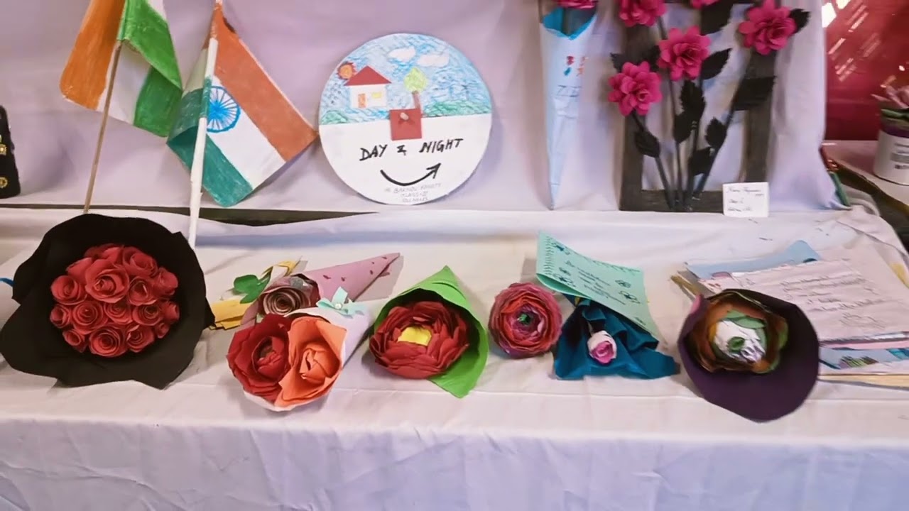 Art & craft exhibition @ Gyan Bharati Senior Secondary School 