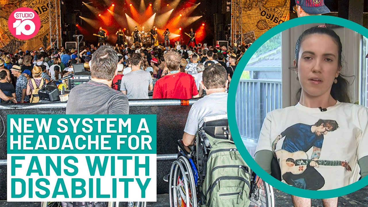 Access No Areas: Concert Fans With Disability Left Out | Studio 10