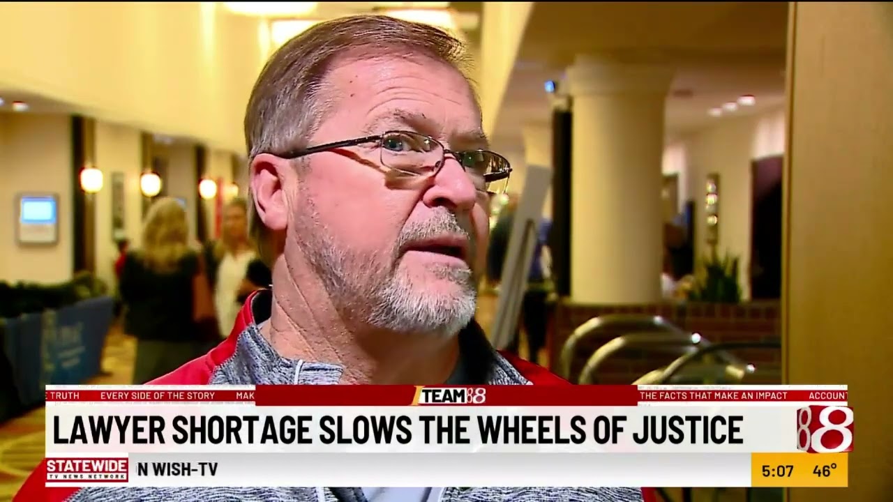 Lawyer shortage slows the wheels of justice