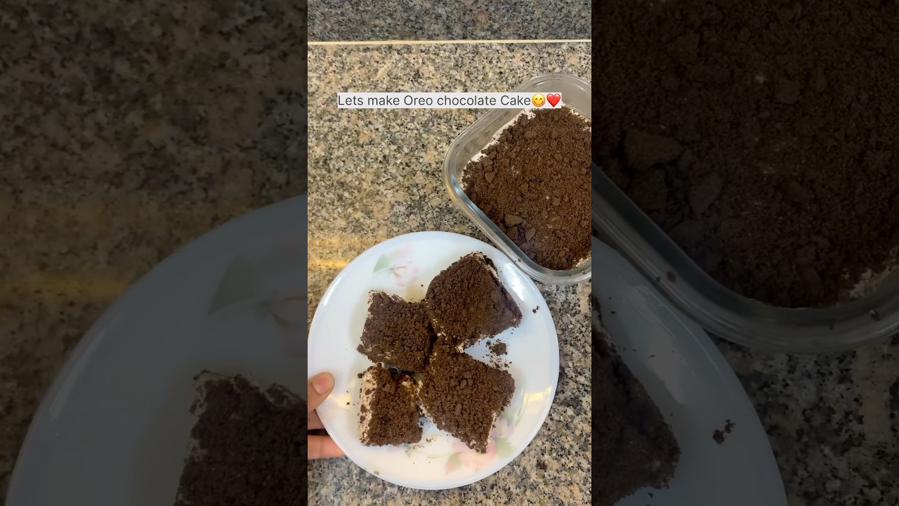 Oreo chocolate dessert🧁🍪#shortvideo #shortsviral #shorts #dessert #yt #youtubeindia #youtubeshort