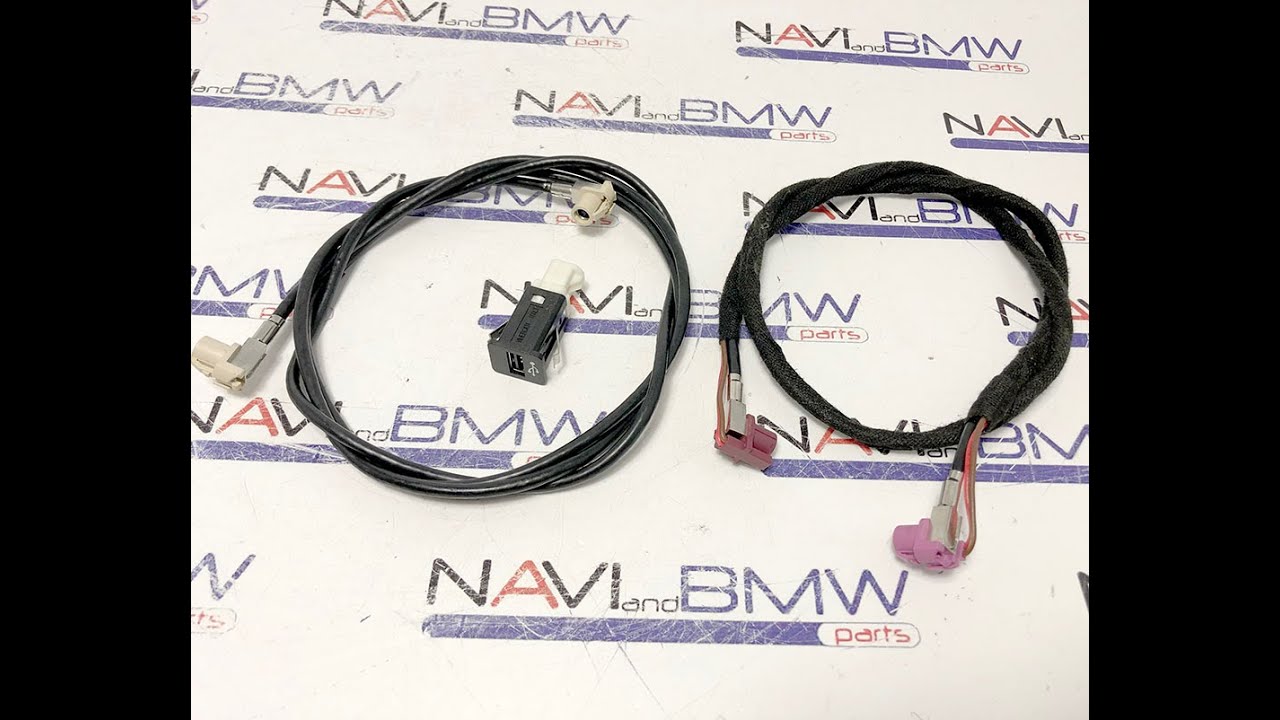 BMW NBT EVO Navigation SAT NAV retrofit HSD cable upgrade SB Monitor Display from NAVIANDBMWPARTS
