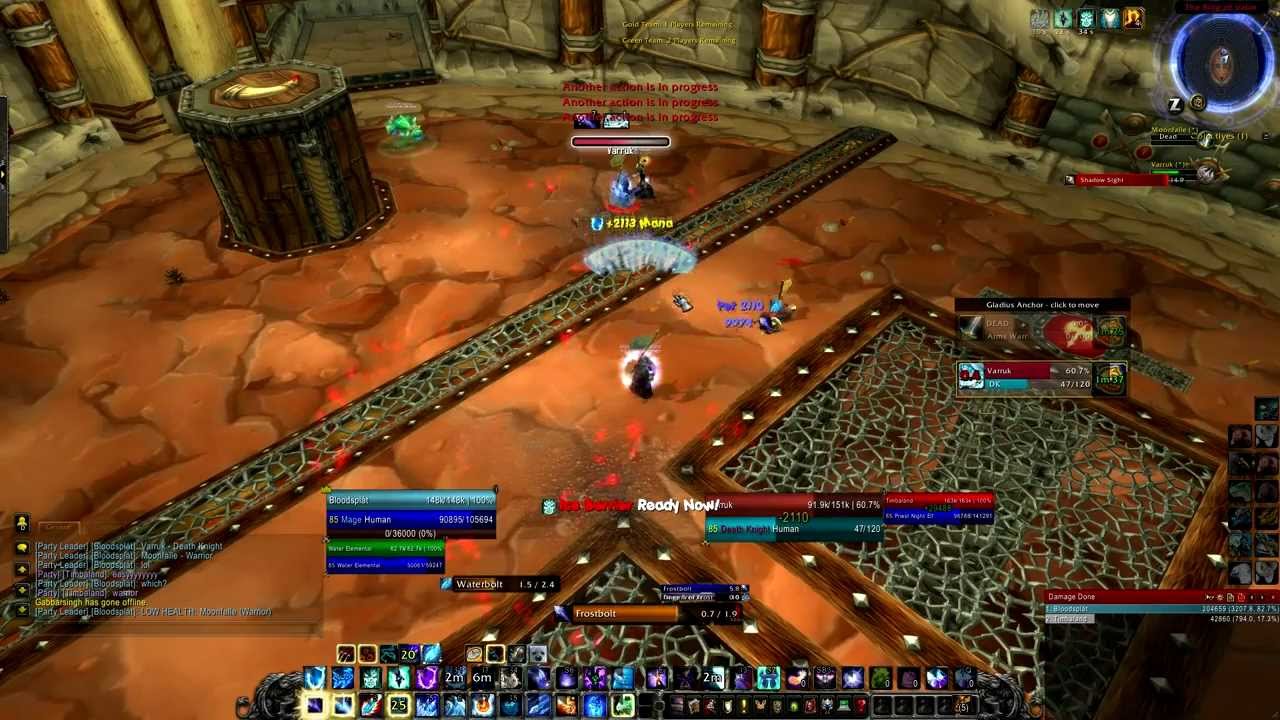 WoW Arena - 2v2 Frost Mage and Disc Priest Commentary!