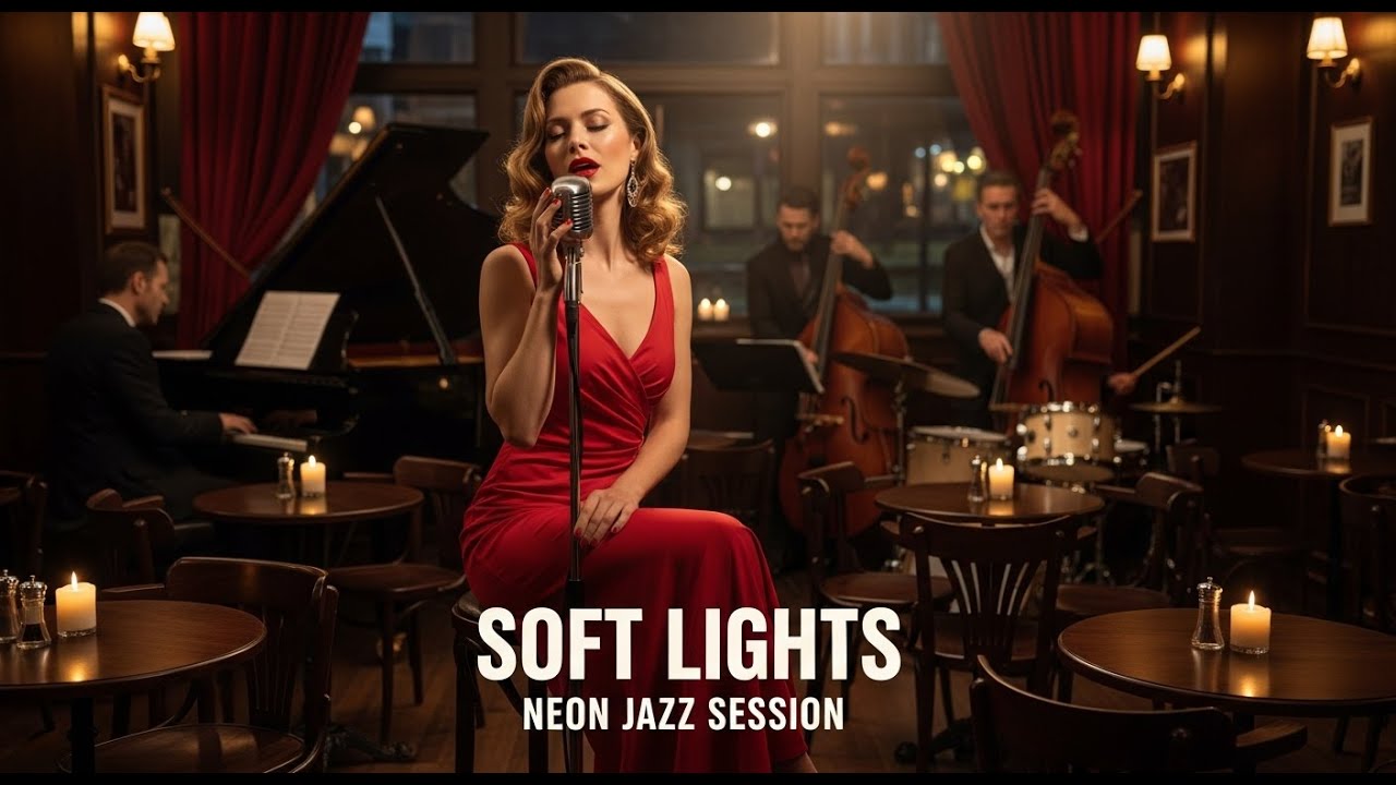 SOFT LIGHTS — NEON JAZZ | Elegant Night Session