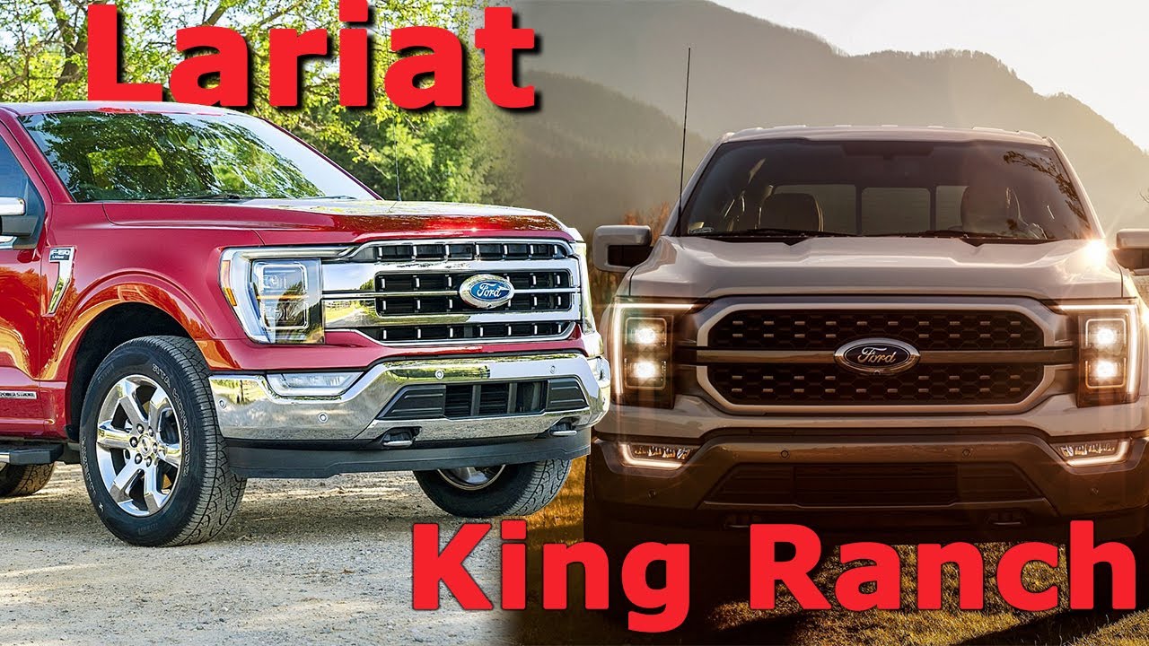 2021 F150 Lariat VS King Ranch - EVERYTHING you need to know!