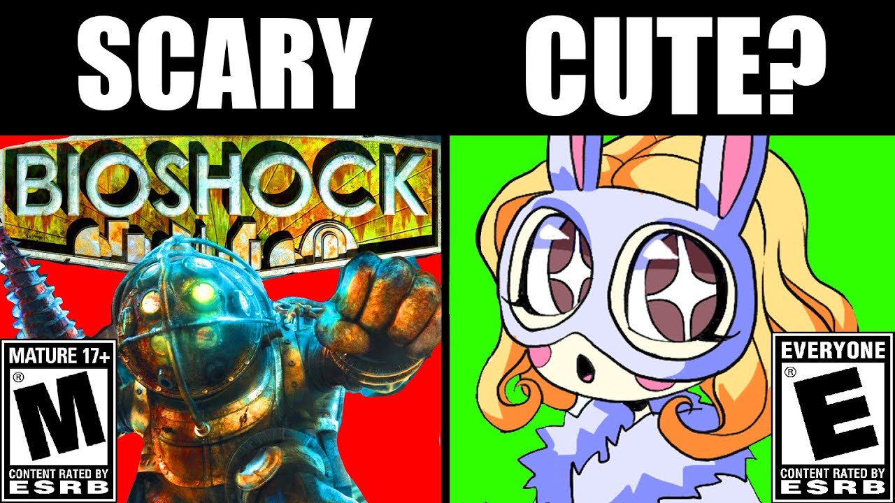 TURNING SCARY GAMES E FOR EVERYONE [Turning Gritty Games for Adults into Cute Kids Games!]