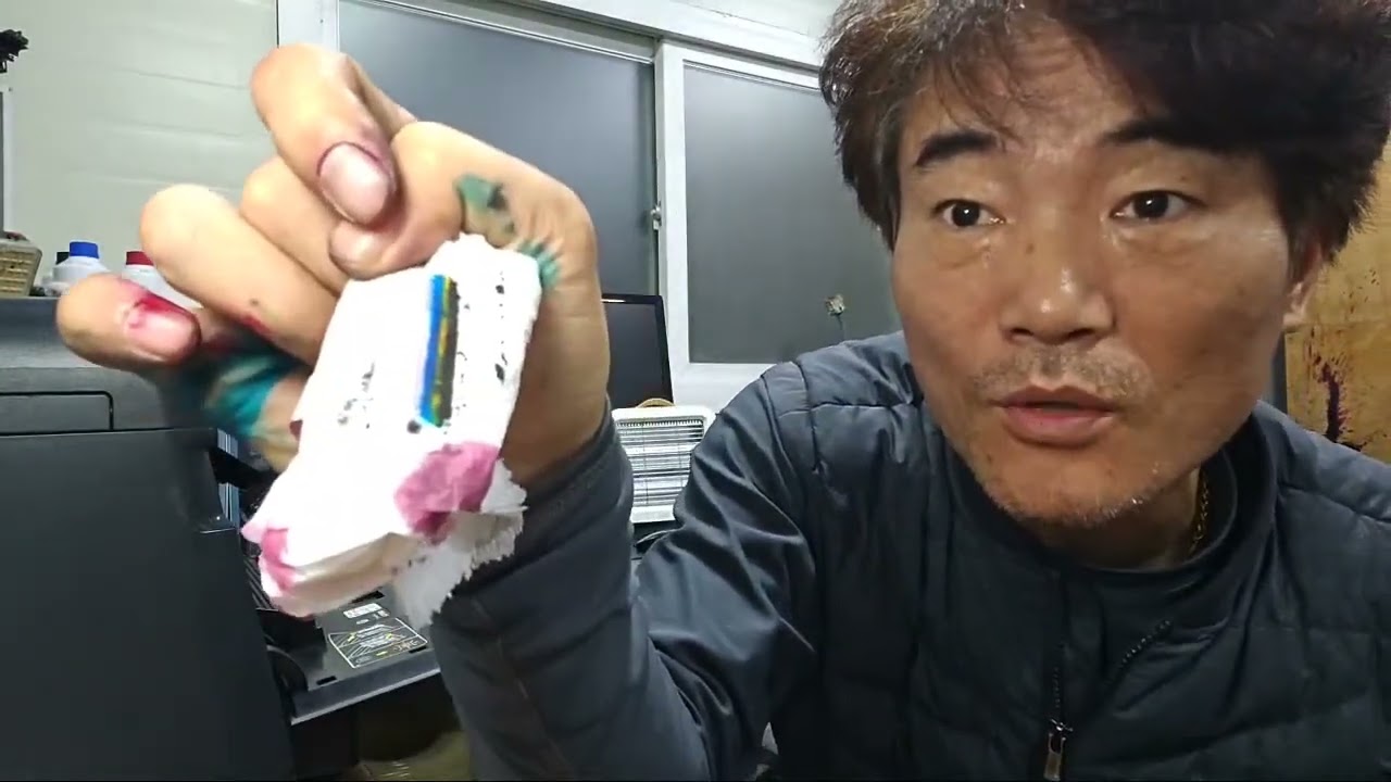 HP 8610 인식 안되는 헤드 수리 하기 올 수리 과정 풀 영상 으로 봅시다.