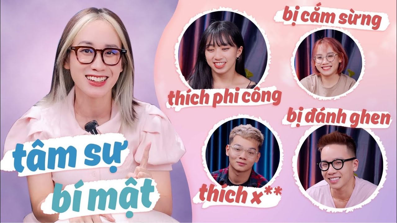 GẶP LÀ PHẢI KỂ HẾT 😝 TÂM SỰ BÍ MẬT CỦA CÁC THÀNH VIÊN SCHANNEL VỀ TÌNH YÊU CÙNG HƯƠNG WITCH